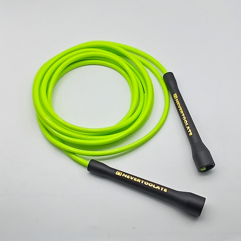 Boxing Rope Nylon Core PVC Fitness Skip Jump Rope For Double Unders Smooth Workout Backup Rope With 4