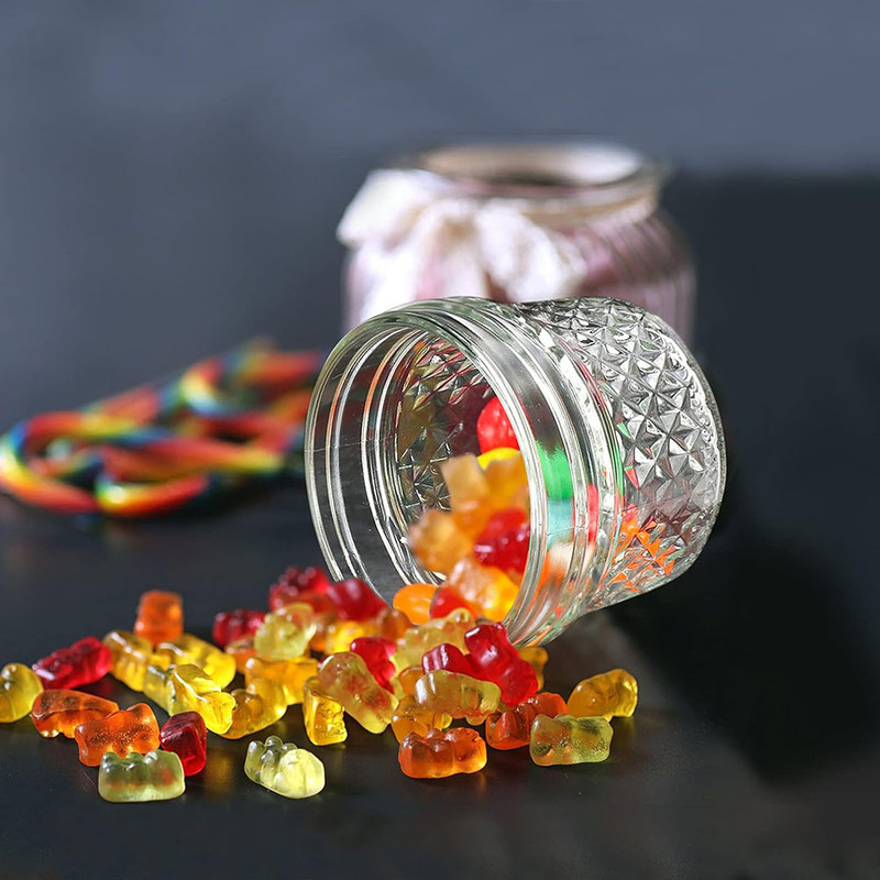 Mini Glass Mason Spice Jars With Separable Lids Canning Jars For Honey Jam Jelly Wedding Favors  Or 2