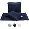 Lotus Spike Acupressure Mat Cushion, Nature Linen Coconut Palm Massage Yoga Mat Sport Pillow with Carry Bag for Stress