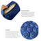 Lotus Spike Acupressure Mat Cushion, Nature Linen Coconut Palm Massage Yoga Mat Sport Pillow with Carry Bag for Stress