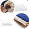 Lotus Spike Acupressure Mat Cushion, Nature Linen Coconut Palm Massage Yoga Mat Sport Pillow with Carry Bag for Stress