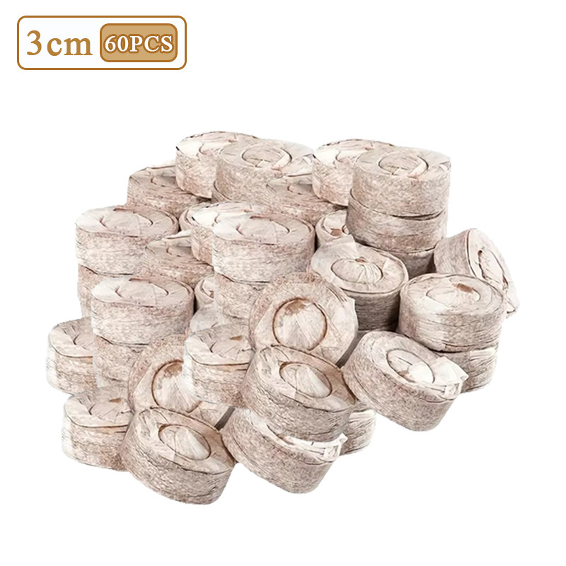 Coconut Coir Fiber Seed Starter Blocks With Nursery Tray Compressed Soil For Plant Cutting Vegetabl 5
