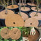 EcoFriendly Natural Coco Coir Fiber Tree Mulch Ring Protector Organic Weed Barrier Mat AntiGrass Di 5