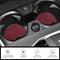Car Cup Holder Coasters Set NonSlip Luxury Leatherette Universal Coaster Pads For Car Drink Holders
