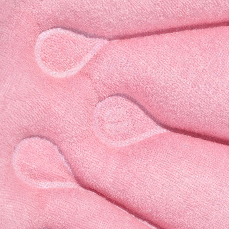 Inflatable Soft Spa Neck Bath Pillow With Suction Cups, Terry Cloth Fan-Shaped Neck Support Pillow Bathtub Cushion