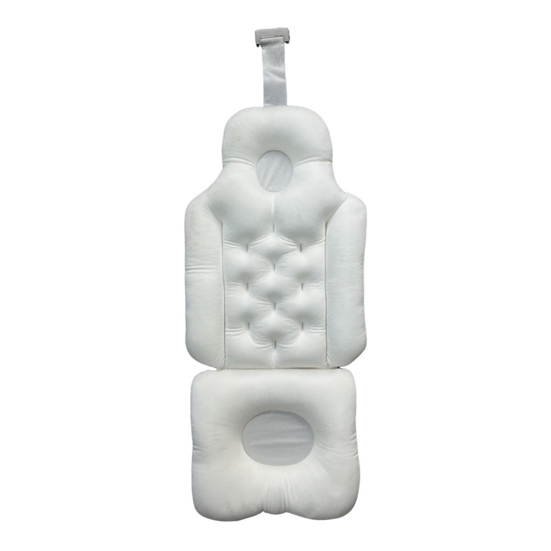 Luxury Full Body Bath Pillow Filling, Ergonomic Spa Bath Pillow, Soft Waterproof Cushion with Back & Neck Support