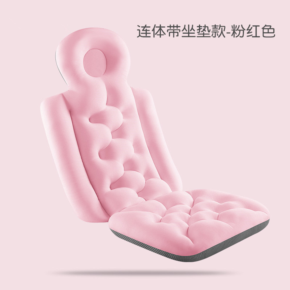 Luxury Adult Bath Pillow Full Body Spa Bathtub Cushion Bathing Pad Neck Back Relax Support, Anti-Slip Full Body Spa
