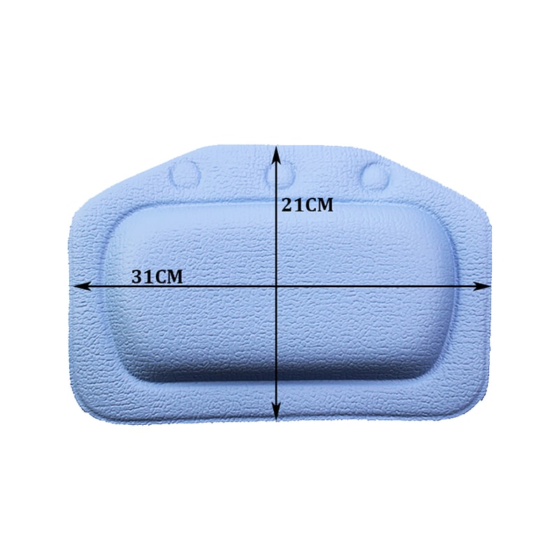 Luxury SPA Soft Bath Pillow For Comfortable Neck And Back EcoFriendly Bathtub Cushion Bathroom Head 6