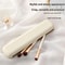DustProof Silicone Brow Pencil Case Makeup Brush Eyeshadow Brush Storage Set Portable Cosmetic Tra 1