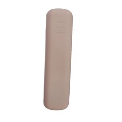 dust-proof silicone brow pencil case makeup brush & eyeshadow brush storage set, portable cosmetic travel bag organizer