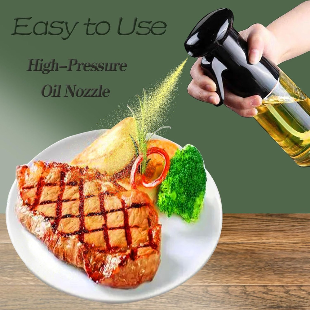 Cooking Oil Spray Bottle Air Fryer Accessories Olive Oil Mister Spray Bottle For Cooking Refillable 3