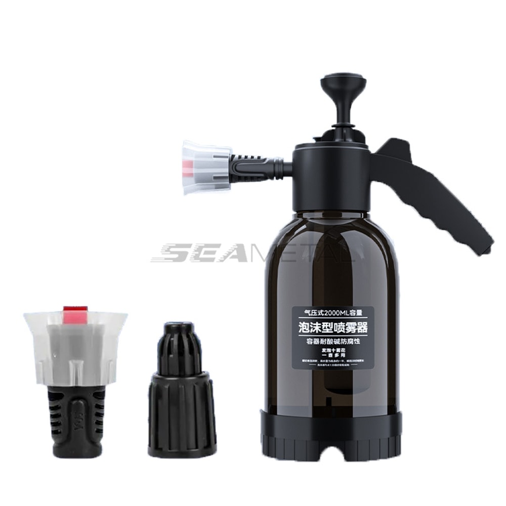 Car Wash Spray Bottle Hand Pump Foam Sprayer Car Air Pressure Spray Washer Auto Detailing Window C 0