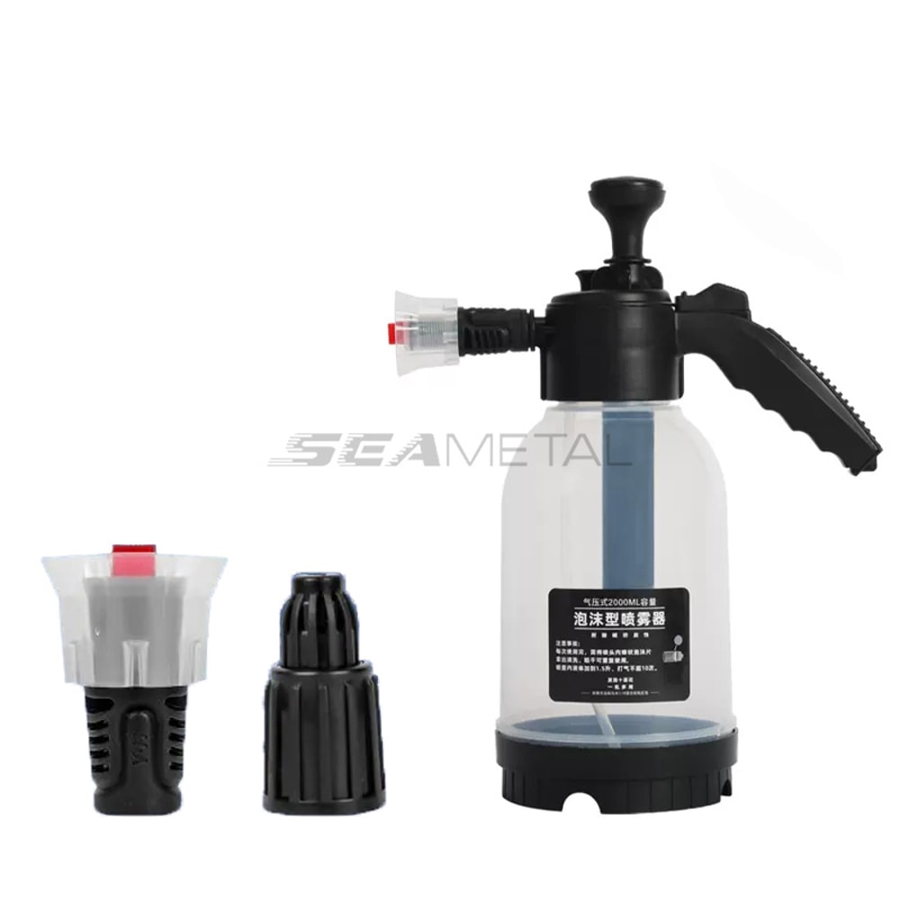 Car Wash Spray Bottle Hand Pump Foam Sprayer Car Air Pressure Spray Washer Auto Detailing Window C 7