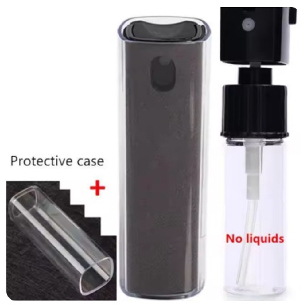 AllinOne Microfiber Screen Cleaner Spray Bottle Set With Microfiber Cloth For Mobile Phone IPad Com 5