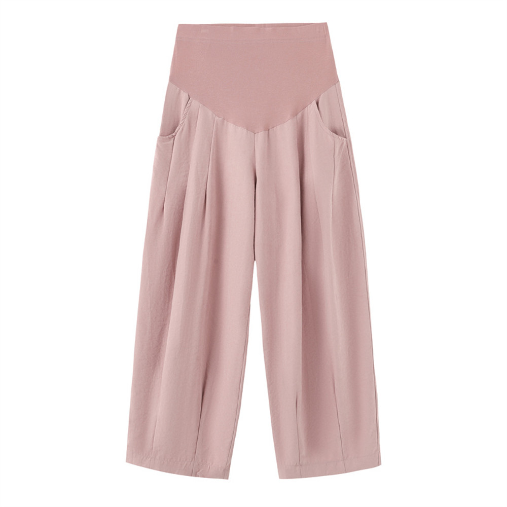 New Arrival Summer Maternity Pants, Wide Leg Pregnant Pants for Ultimate Comfort, Style
