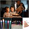 Colorful Multicolour Flame Candles, Birthday Cake, Wedding Party Candles, Kids Decoration & Celebration Party Supplies