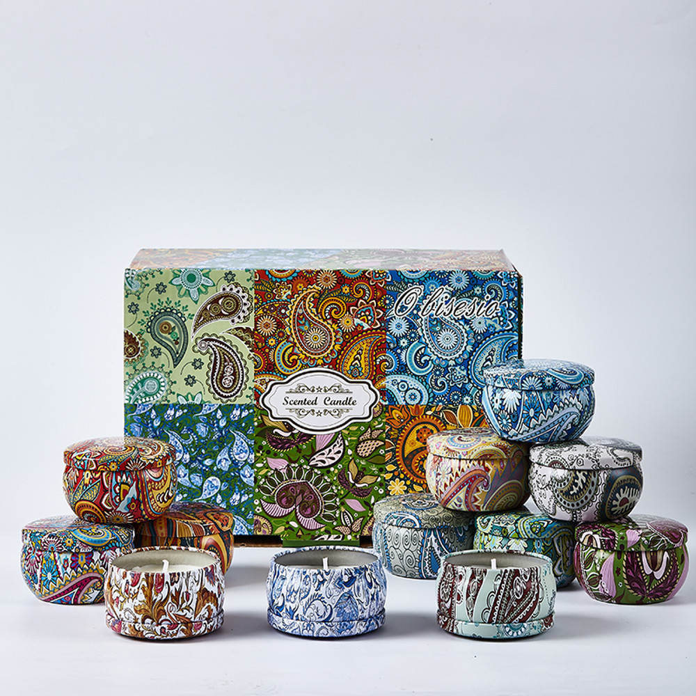 Obisesio Scented Candles Set For Home Aromatherapy Soy Wax Candles Perfect Gift For Women Men  Frie 6