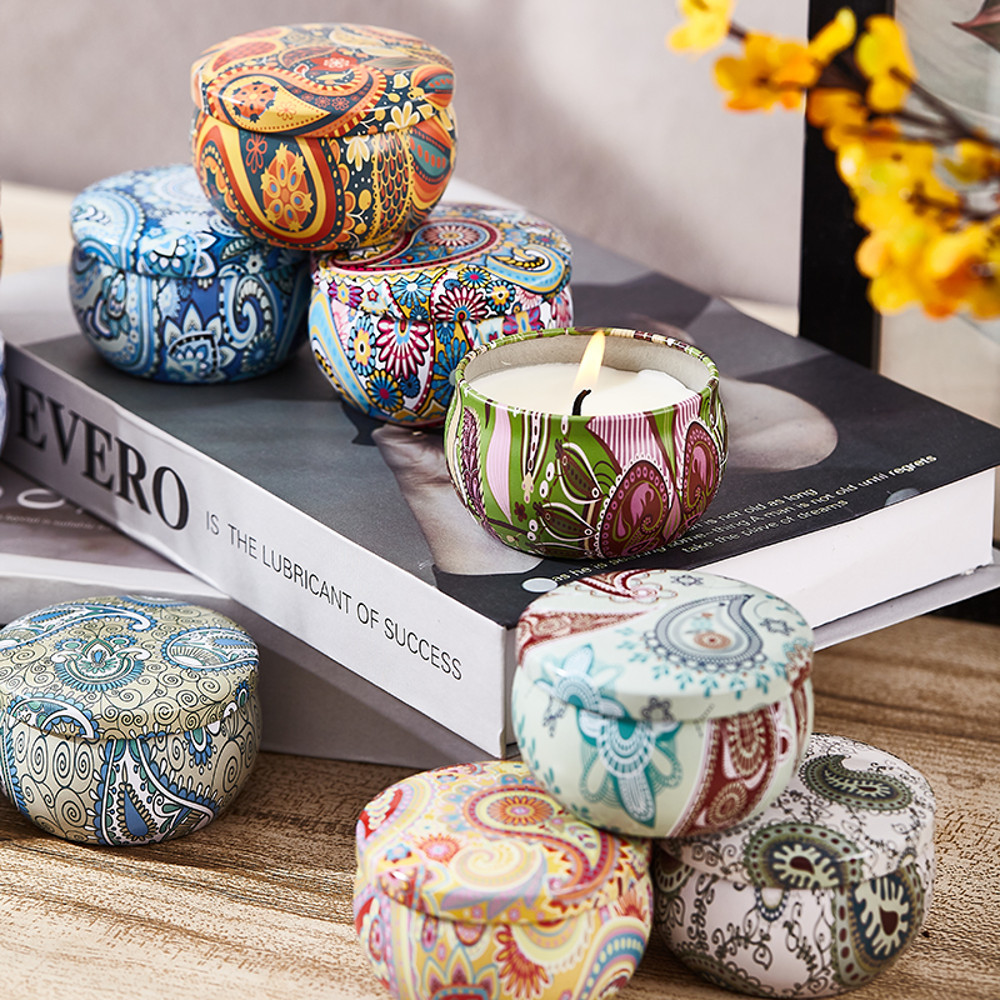 Obisesio Scented Candles Set For Home Aromatherapy Soy Wax Candles Perfect Gift For Women Men  Frie 4