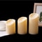 Remote Control Moving Wick LED Decorative Candles, Battery Dancing Wedding Pillar Candles With Realistic Flame