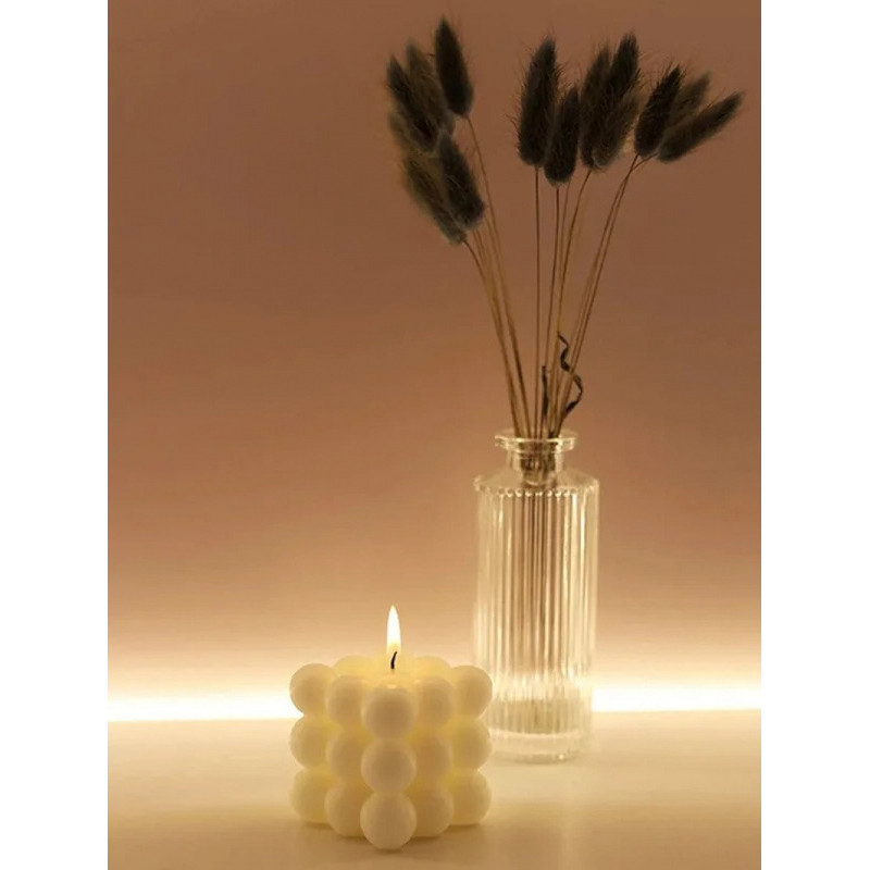 Handmade Creative BallShaped Soy Wax Magic Cube Aromatherapy Candle Luxury Wedding Favor Gift  Uniq 1