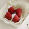 Strawberry Shaped Soy Wax Candles Set Fruit Aroma Smokeless Candles For Meditation Mood Boosting We 2