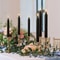 Black Pole Waxs HighQuality DripFree SmokeFree FragranceFree Dinner Candles Ideal For Home Church F 1