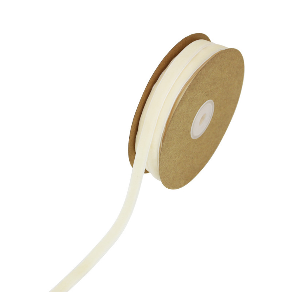 Handmade Christmas Lace Velvet Ribbon Wholesale Gift Wrapping Decoration Velvet Ribbon Party Ribbon 3