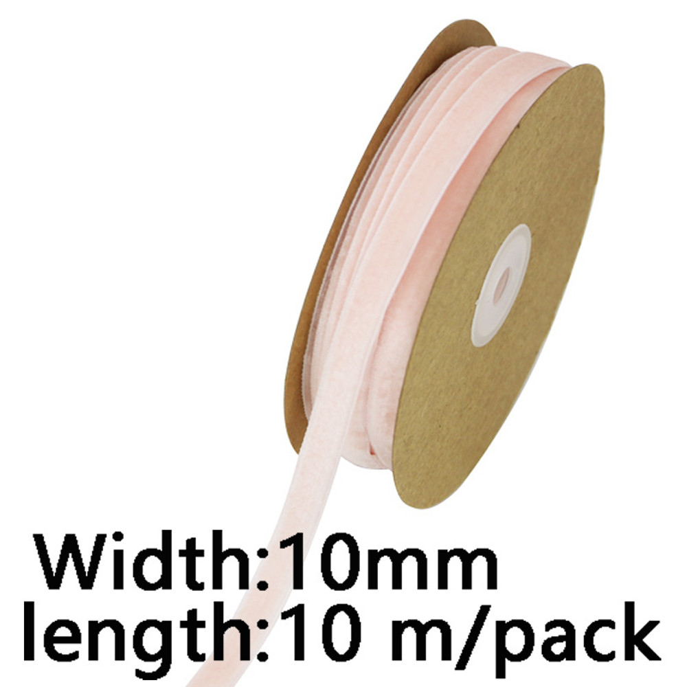 Handmade Christmas Lace Velvet Ribbon Wholesale Gift Wrapping Decoration Velvet Ribbon Party Ribbon 8