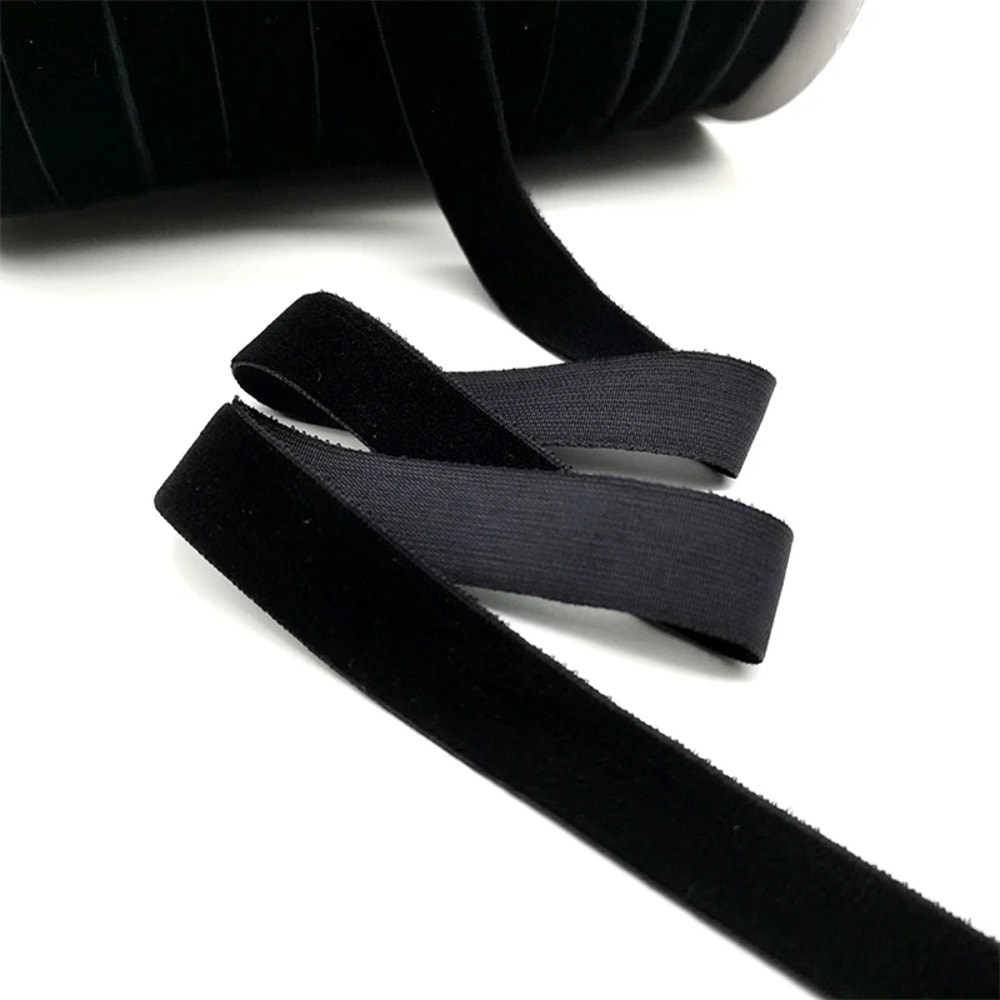 DIY Hair Bowknot Ribbon Black White Red Velvet Wedding Party Decoration Handmade Gift Wrapping Craf 4