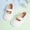 Infant Girls Black Leather Baby Shoes, Non-Slip First Walker Crib Shoes, Princess Dress Shoes, Ballet Flats