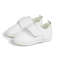 Matte Leather Baby Shoes, Toddler First Walkers with Rubber Soft-Sole & Anti-Slip Flat Infant Mirror Shoes