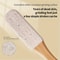 Professional Pedicure Tool Bamboo Handle Foot File Natural Pumice Stone Exfoliator For Dead Skin C 3