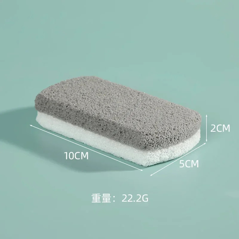 Professional Double Sided Pumice Stone Callus Remover, High Quality Pedicure Tools Foot File Glass Stone for Smooth