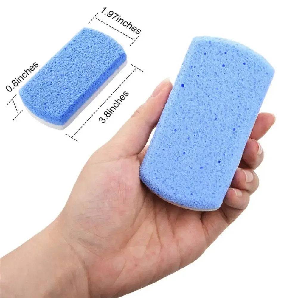 Professional Double Sided Pumice Stone Callus Remover, High Quality Pedicure Tools Foot File Glass Stone for Smooth