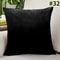 Solid Color Velvet Cushion Cover Decorative Throw Pillow Covers For Sofa Couch Living Room Home De 8