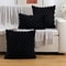 Soft Woven Snowflake Velvet Pillowcase, Solid Color Cushion Cover for Sofa, Living Room & Home Decoration Comfort