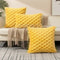 Soft Woven Snowflake Velvet Pillowcase, Solid Color Cushion Cover for Sofa, Living Room & Home Decoration Comfort