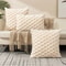 Soft Woven Snowflake Velvet Pillowcase, Solid Color Cushion Cover for Sofa, Living Room & Home Decoration Comfort