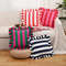 Striped Lace Velvet Pillowcase Soft Cushion Covers Luxury Cozy Pillowcases For Couch Bedroom Living 0