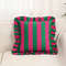 Striped Lace Velvet Pillowcase Soft Cushion Covers Luxury Cozy Pillowcases For Couch Bedroom Living 7