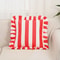 Striped Lace Velvet Pillowcase Soft Cushion Covers Luxury Cozy Pillowcases For Couch Bedroom Living 10