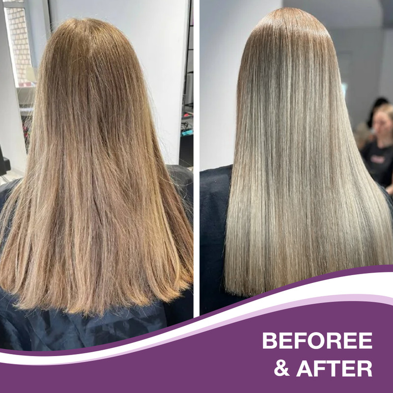 Karseell Purple Hair Mask Professional, Anti-Brass Hair Toner for Blonde, Silver, Gray & Highlighted Hair Treatment