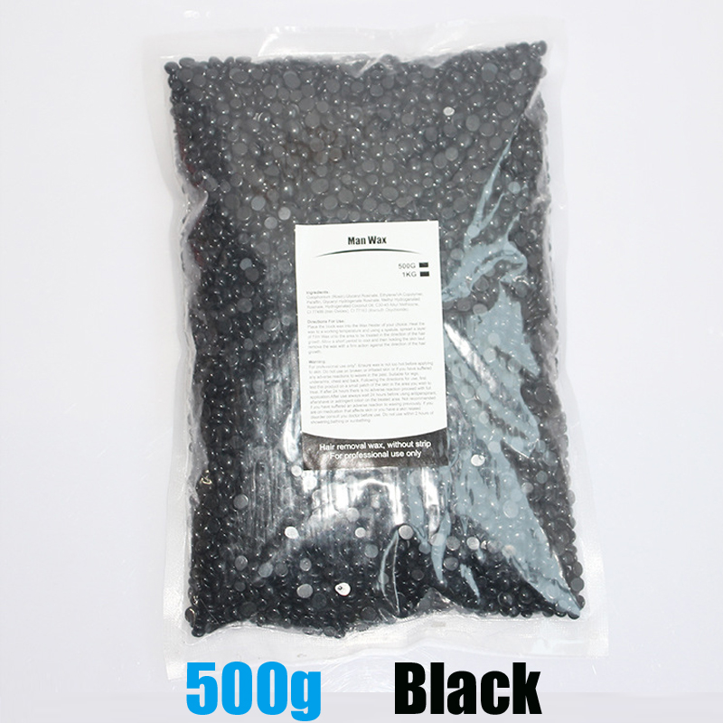 Professional Hard Wax Beans for Hair Removal, 1000g Bulk Bag, All Skin Types, Low Temperature Waxing Beads for Full Body