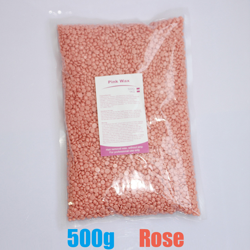 Professional Hard Wax Beans for Hair Removal, 1000g Bulk Bag, All Skin Types, Low Temperature Waxing Beads for Full Body