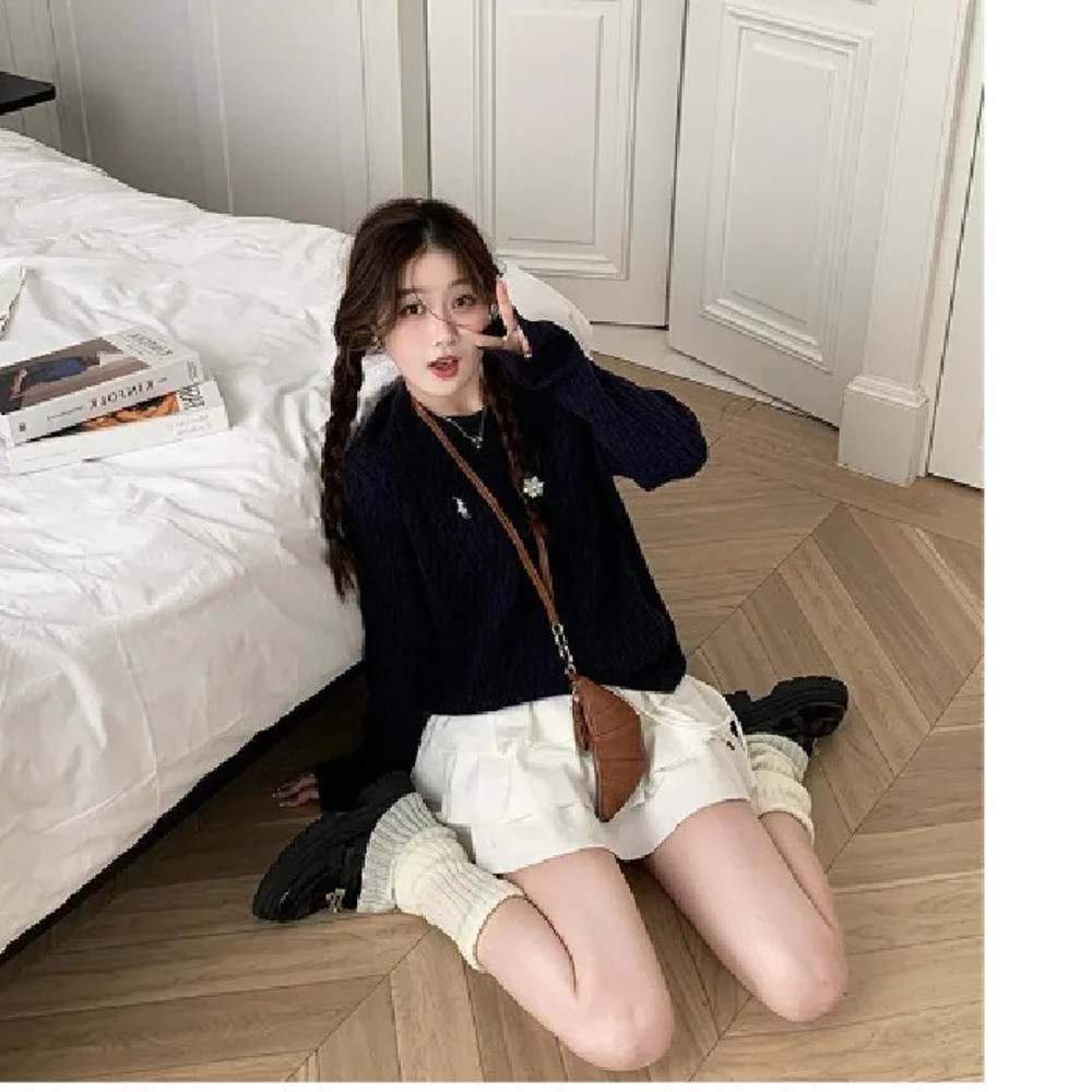 2024 New Style Womens Cable Knit Sweater, Soft And Supple Knitted Top, High End Feel for Autumn Winter