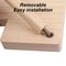 Hamster Wooden Ladder Platform Jumping Board Playground Small Pet Stairs Toy Hamster Climbing Toy F 3