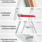 Folding Aluminum Step Ladder With Wide Rungs Portable Lightweight Ladder 150kg NonSlip Feet Steppin 5