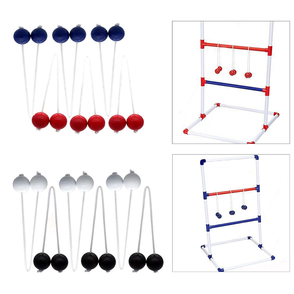 Ladder Toss Ball PE Golf Ball Bolas Hard Golf Training Balls For Outdoor Ladder Toss Game 4