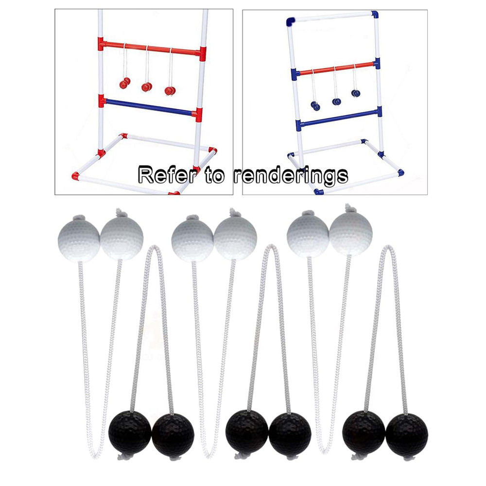 Ladder Toss Ball PE Golf Ball Bolas Hard Golf Training Balls For Outdoor Ladder Toss Game 6