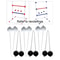 Ladder Toss Ball PE Golf Ball Bolas Hard Golf Training Balls For Outdoor Ladder Toss Game 6